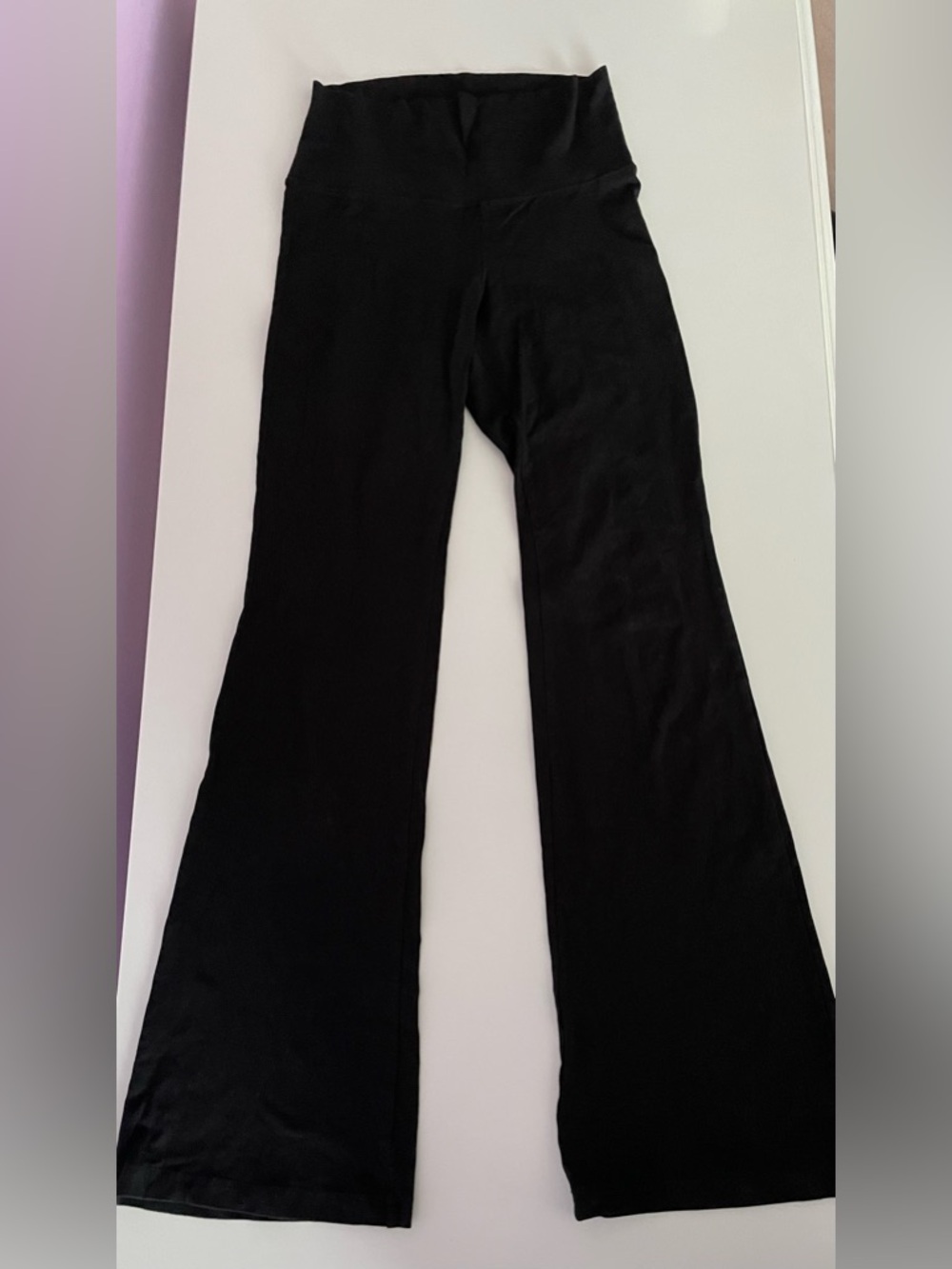 TNA Black Flared Leggings